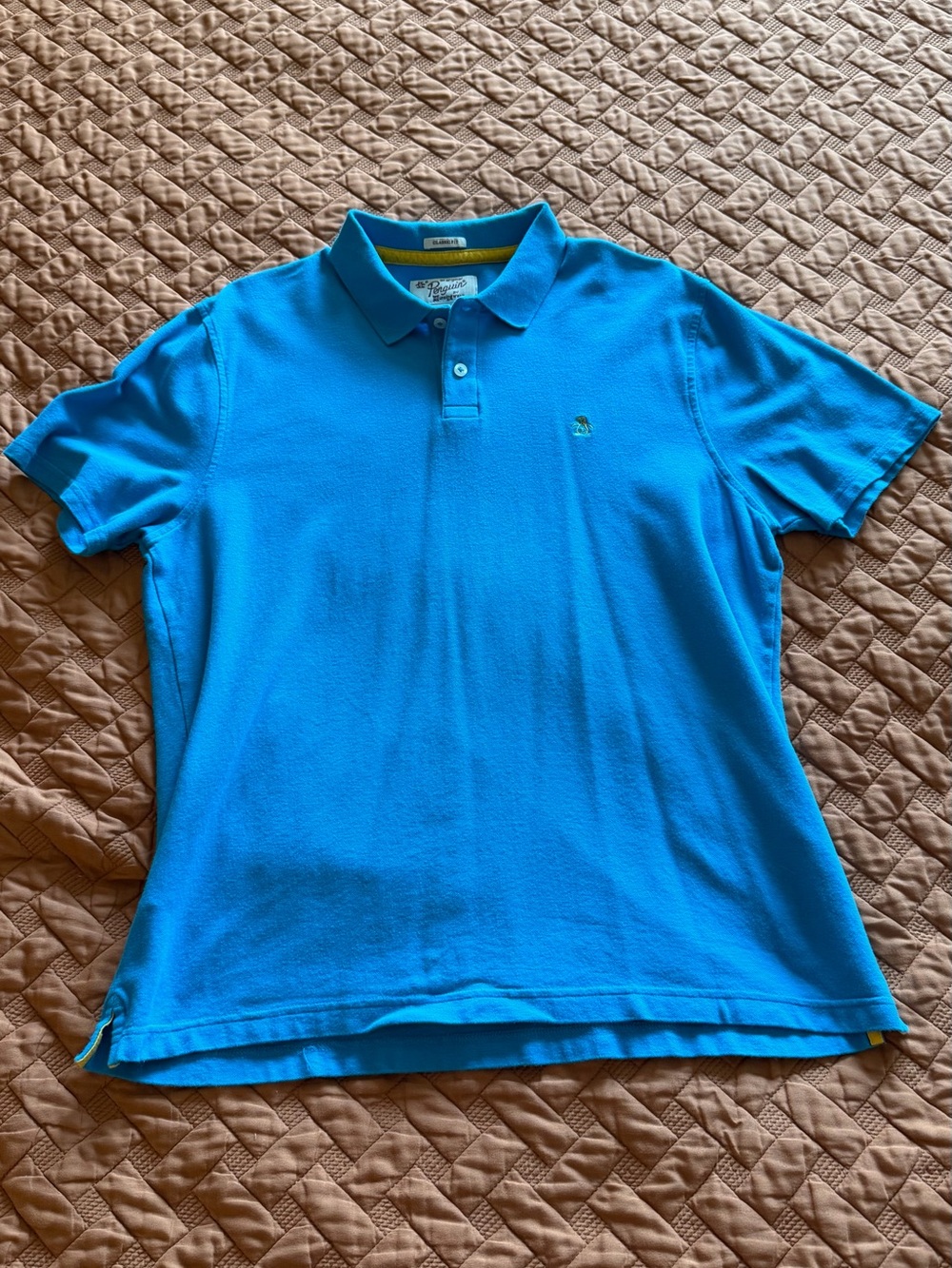 Blue Men's Polo Shirt by Penguin